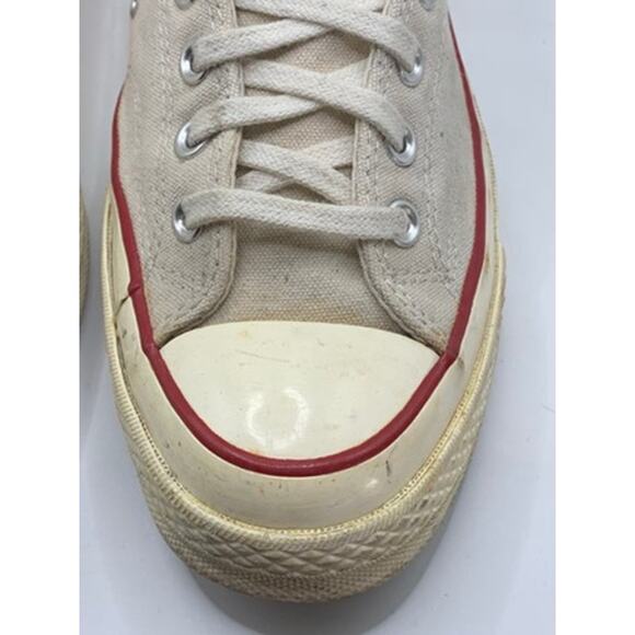 CONVERSE Unisex White Low-Top Sneakers SZ M9.5/W11.5 - Picture 6 of 16